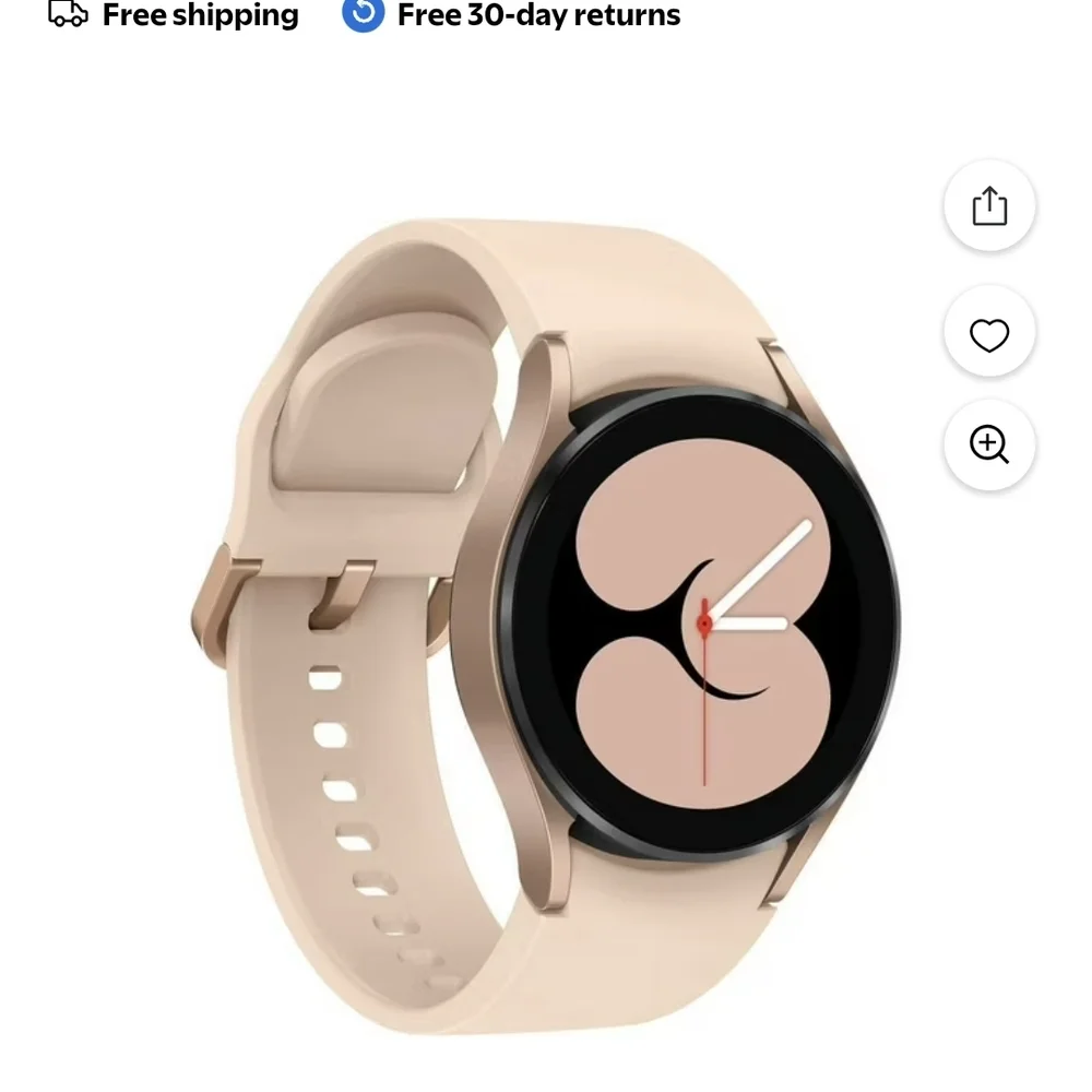 Samsung Smartwatch with Beige Band